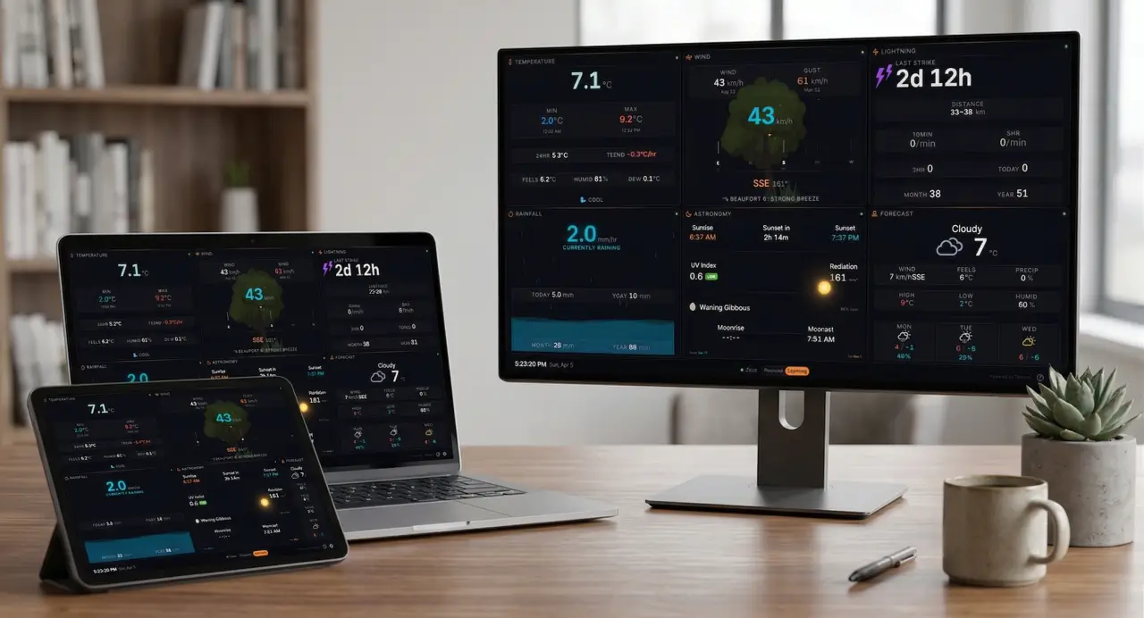 Halcyon on multiple screen sizes